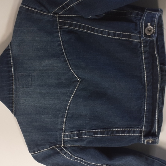 Highway Jeans Cover-Up Jean Jacket  Teen Size Medium - Picture 5 of 16